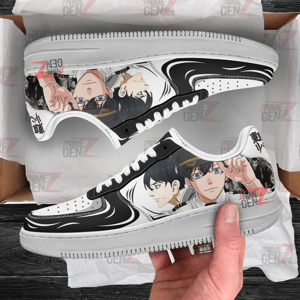 Tokyo Revengers Naoto Tachibana Air Sneakers Custom Anime Shoe