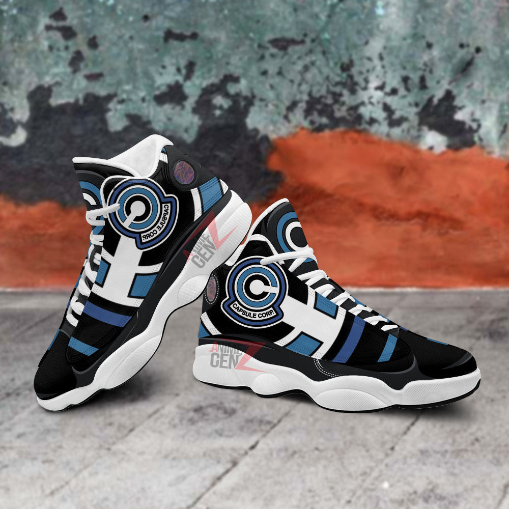 Dragon Ball Capsule Corp Air Jordan 13 Sneakers Custom Anime Shoes