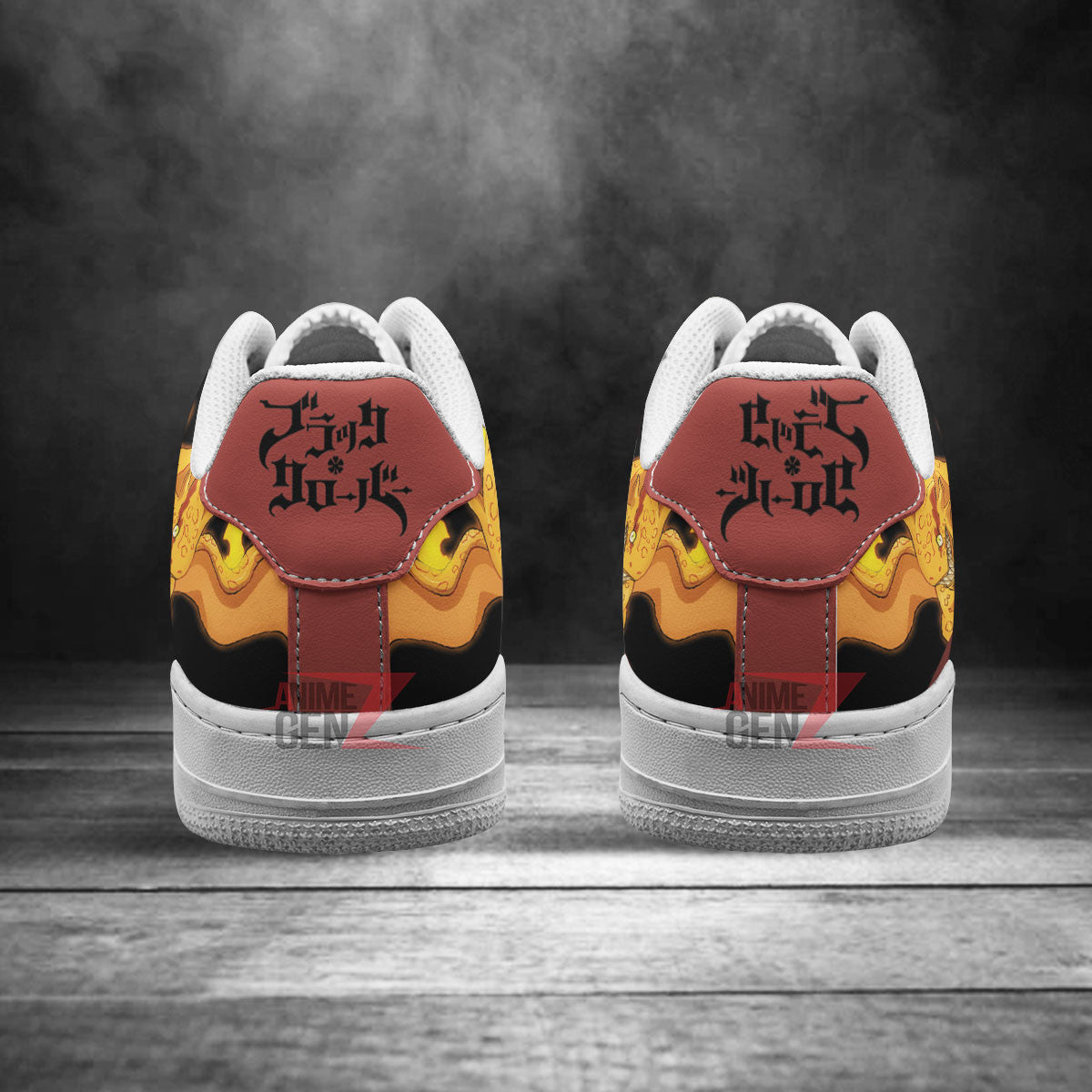 Black Clover Fuegoleon Vermillion Air Sneakers Custom Anime Shoes
