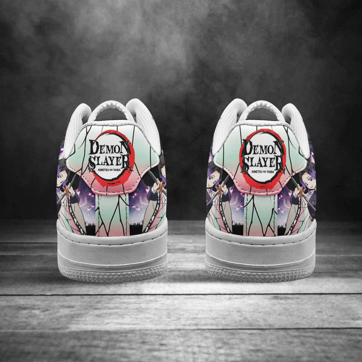 Demon Slayer Kochou Shinobu Air Sneakers Custom Anime Shoes