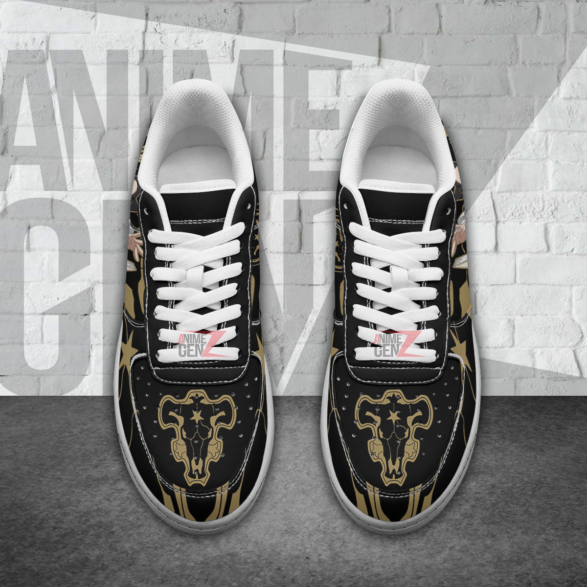 Black Clover Charmy Pappitson Black Bull Sneakers Custom Anime Shoes