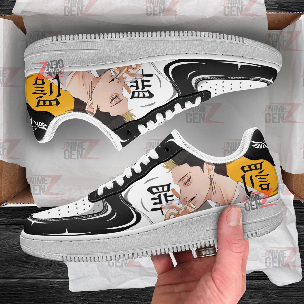 Tokyo Revengers Shuji Hanma Air Sneakers Custom Anime Shoes