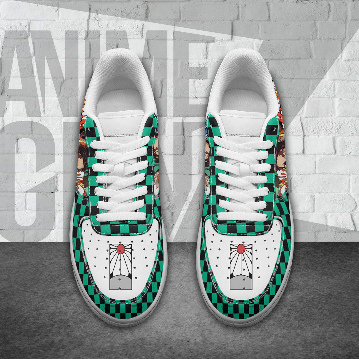 Demon Slayer Tanjiro Air Sneakers Custom Anime Shoes
