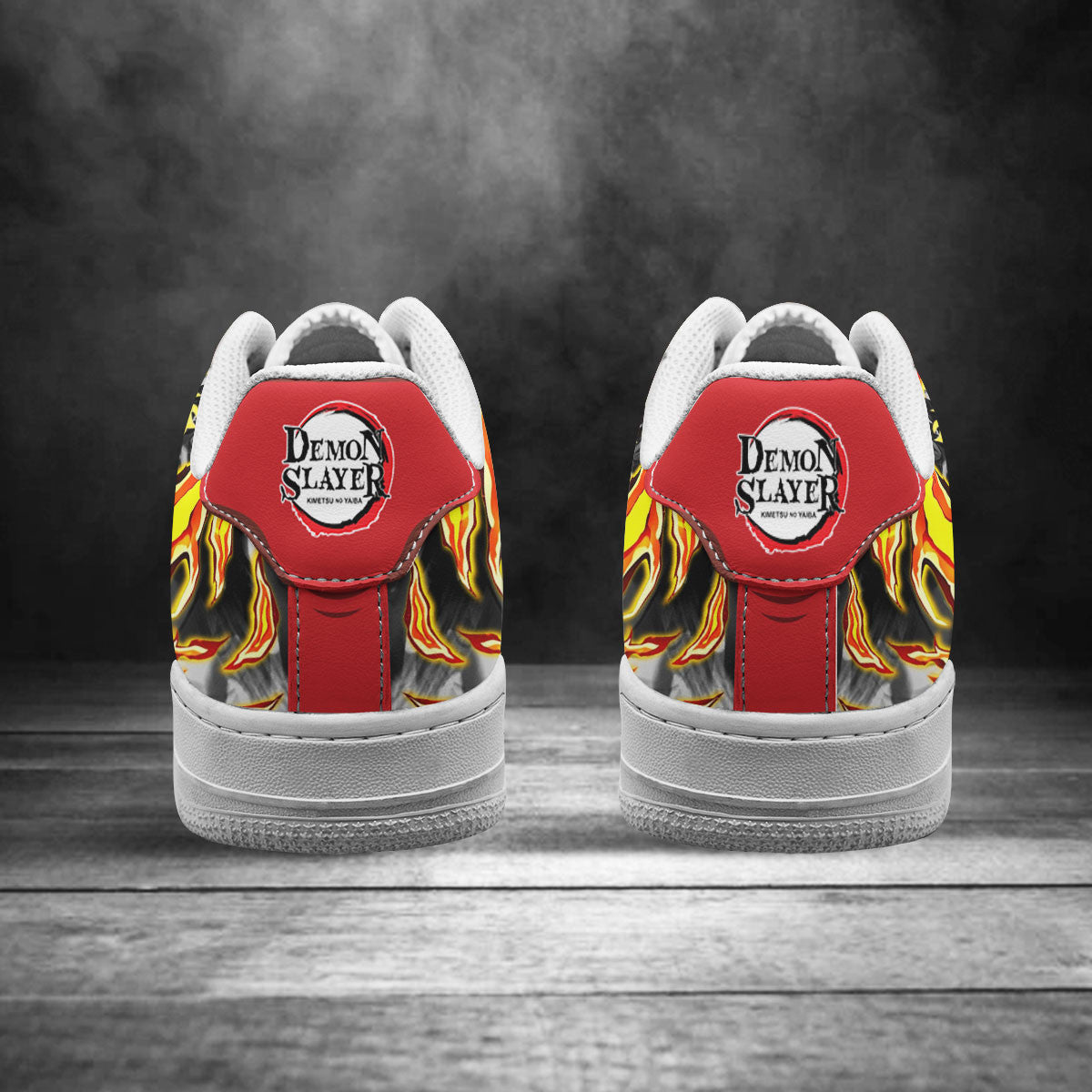 Demon Slayer Rengoku Air Sneakers Custom Anime Shoes