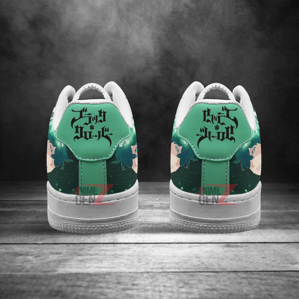 Black Clover Yuno Air Sneakers Custom Anime Shoes