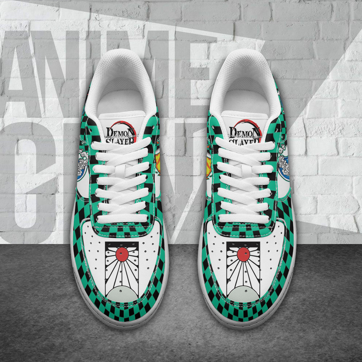 Demon Slayer Tajiro Air Sneakers Custom Anime Shoes