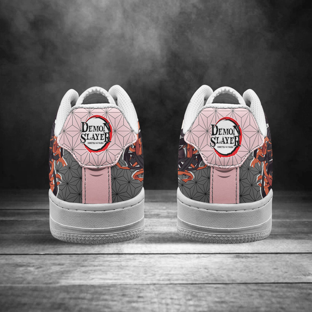 Demon Slayer Nezuko symbol Air Sneakers Custom Anime Shoes