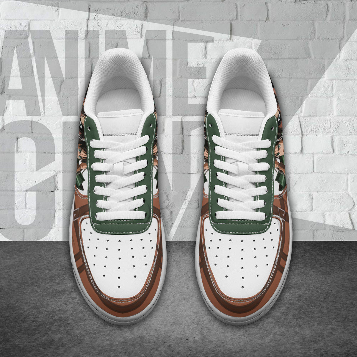 Attack On Titan Eren Yeager Air Sneakers Custom Anime Shoes