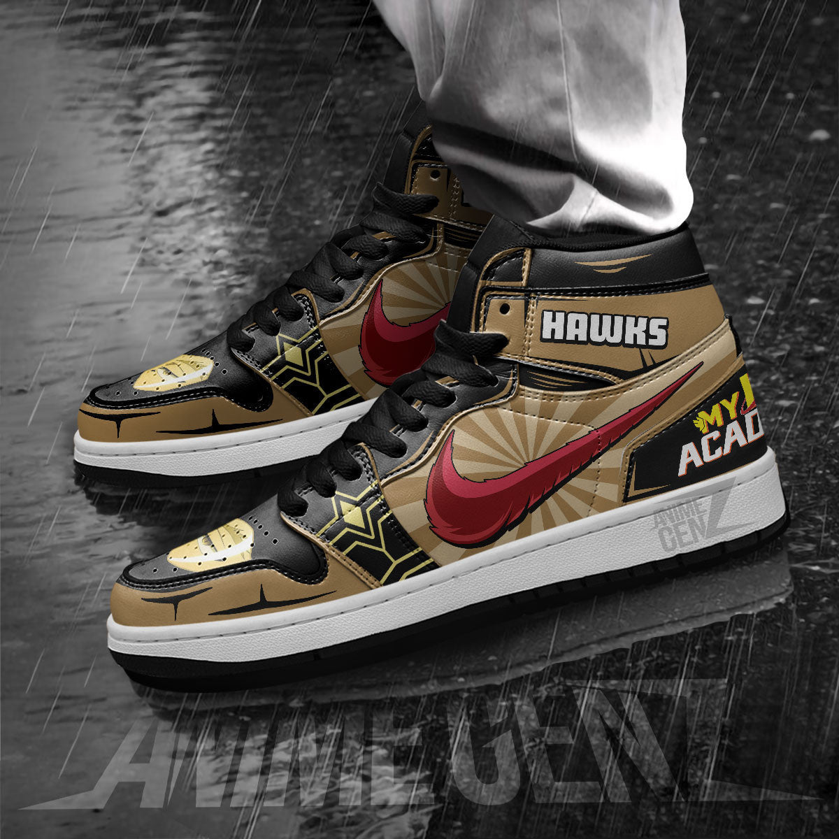 BNHA Keigo Takami JD Sneakers Custom Anime My Hero Academia Shoes