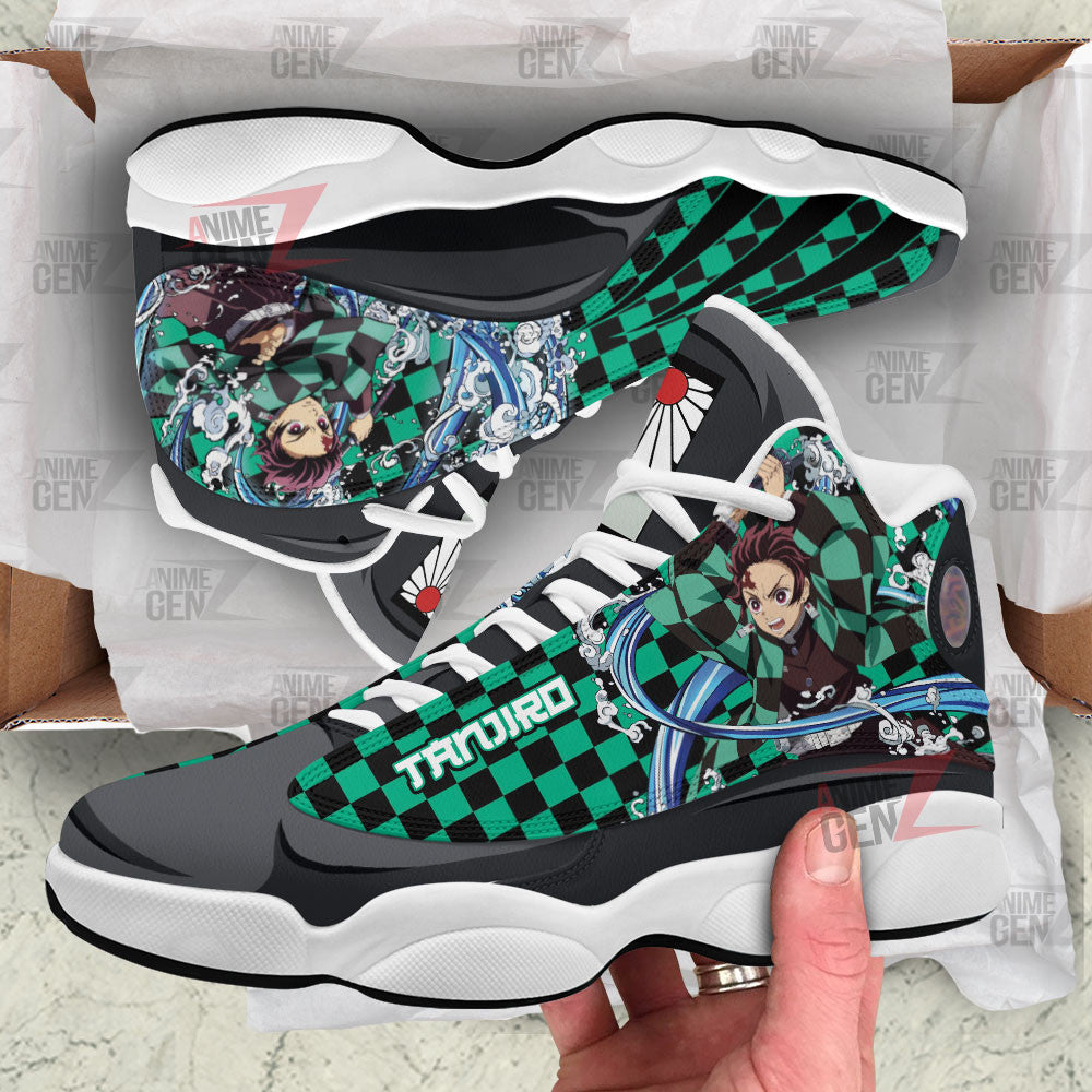 Demon Slayer JD13 Sneakers Kamando Tanjiro Custom Anime Shoes