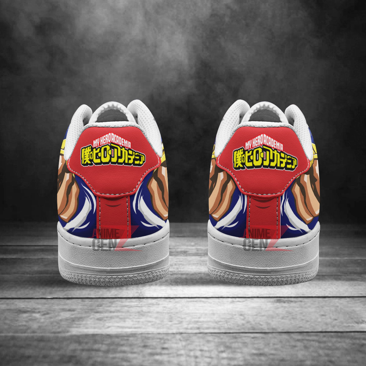 BNHA Toshinori Yagi - All Might Air Sneakers Custom Anime Shoes
