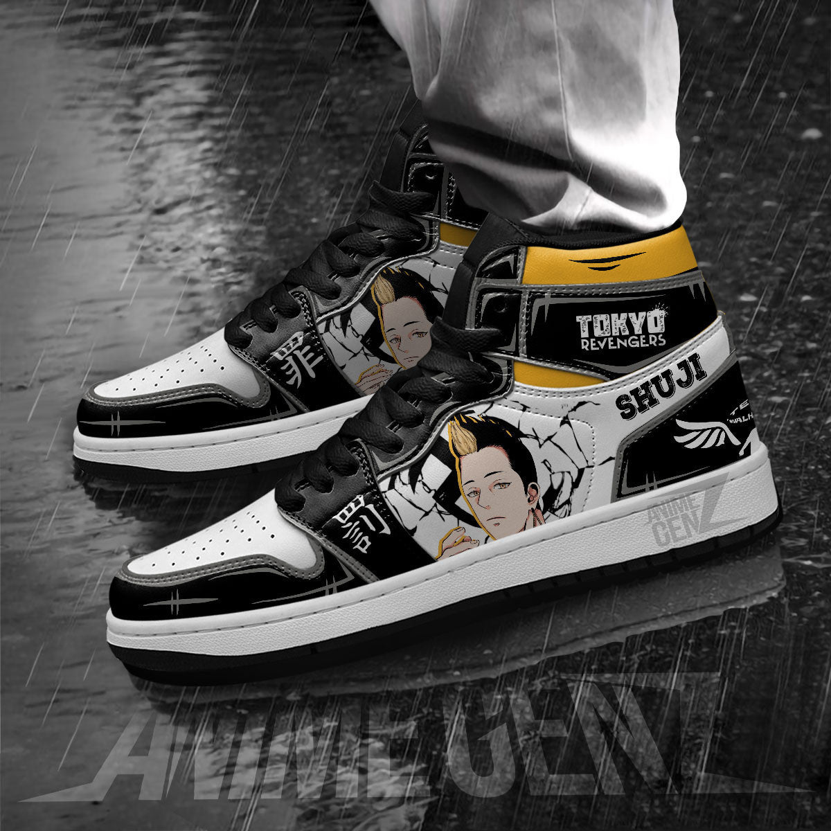 Tokyo Revengers Shuji Hanma JD Sneakers Custom Anime Shoes
