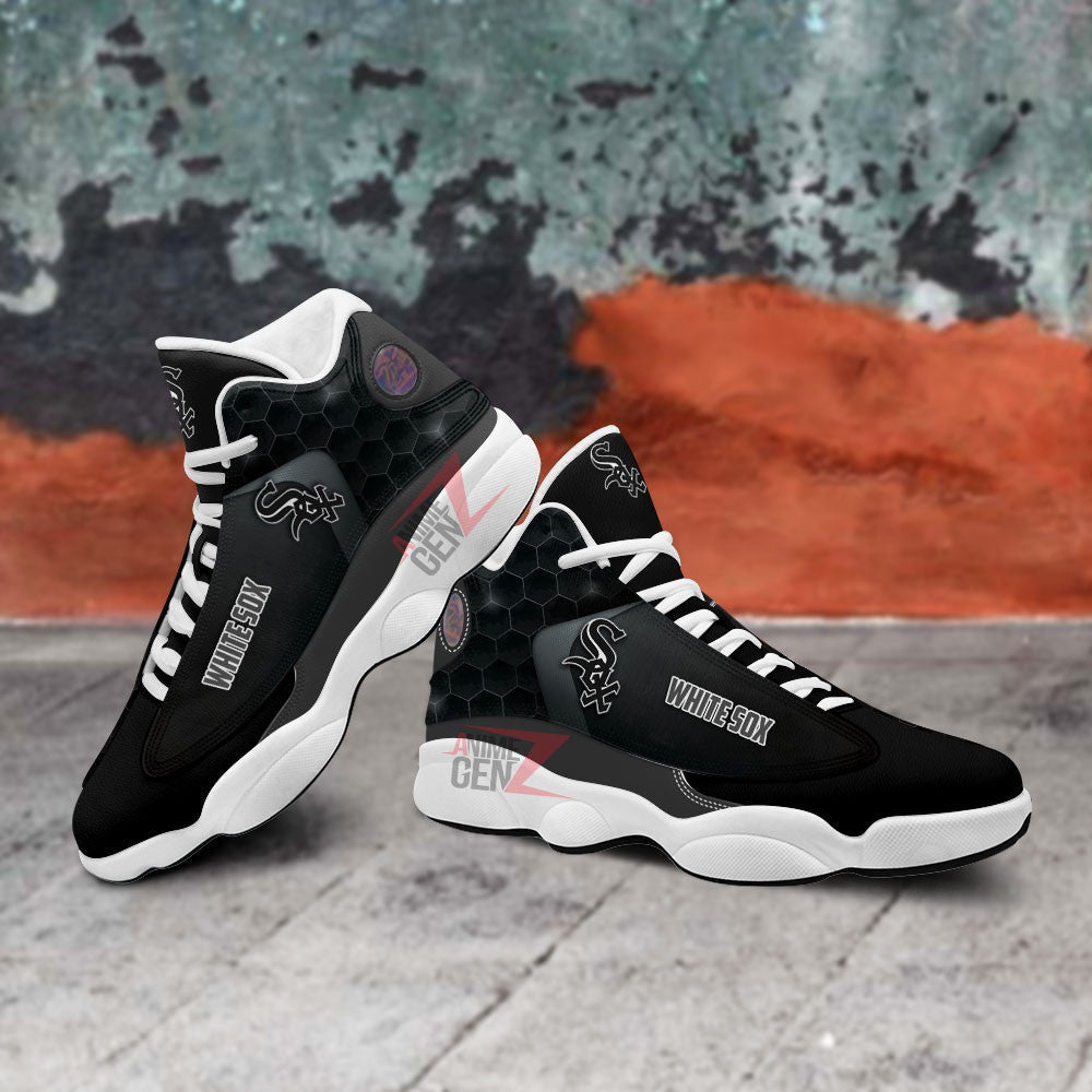 Chicago White Sox Air Jordan 13 Sneakers MLB Custom Sports Shoes