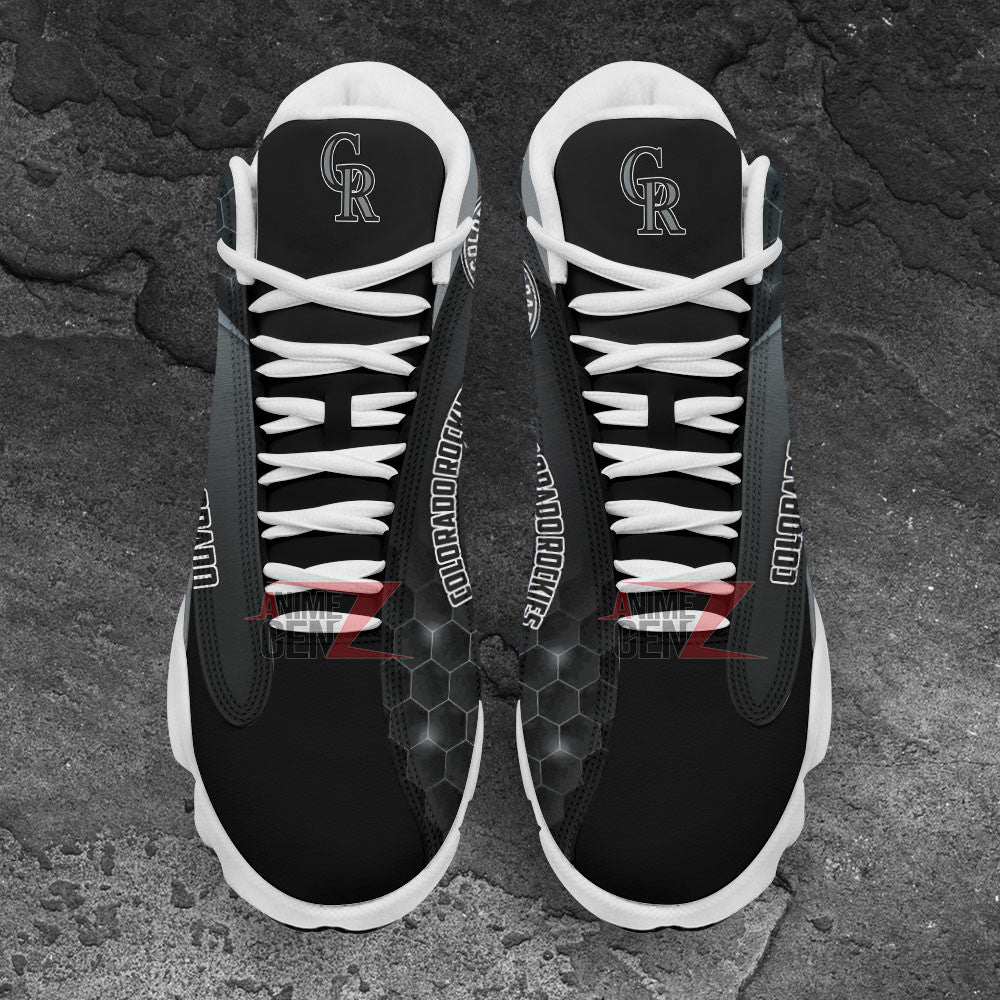 Colorado Rockies Air Jordan 13 Sneakers MLB Custom Sports Shoes