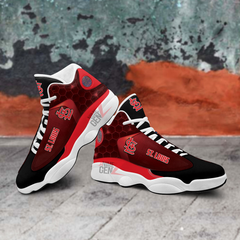 St. Louis Cardinals Air Jordan 13 Sneakers MLB Custom Sports Shoes