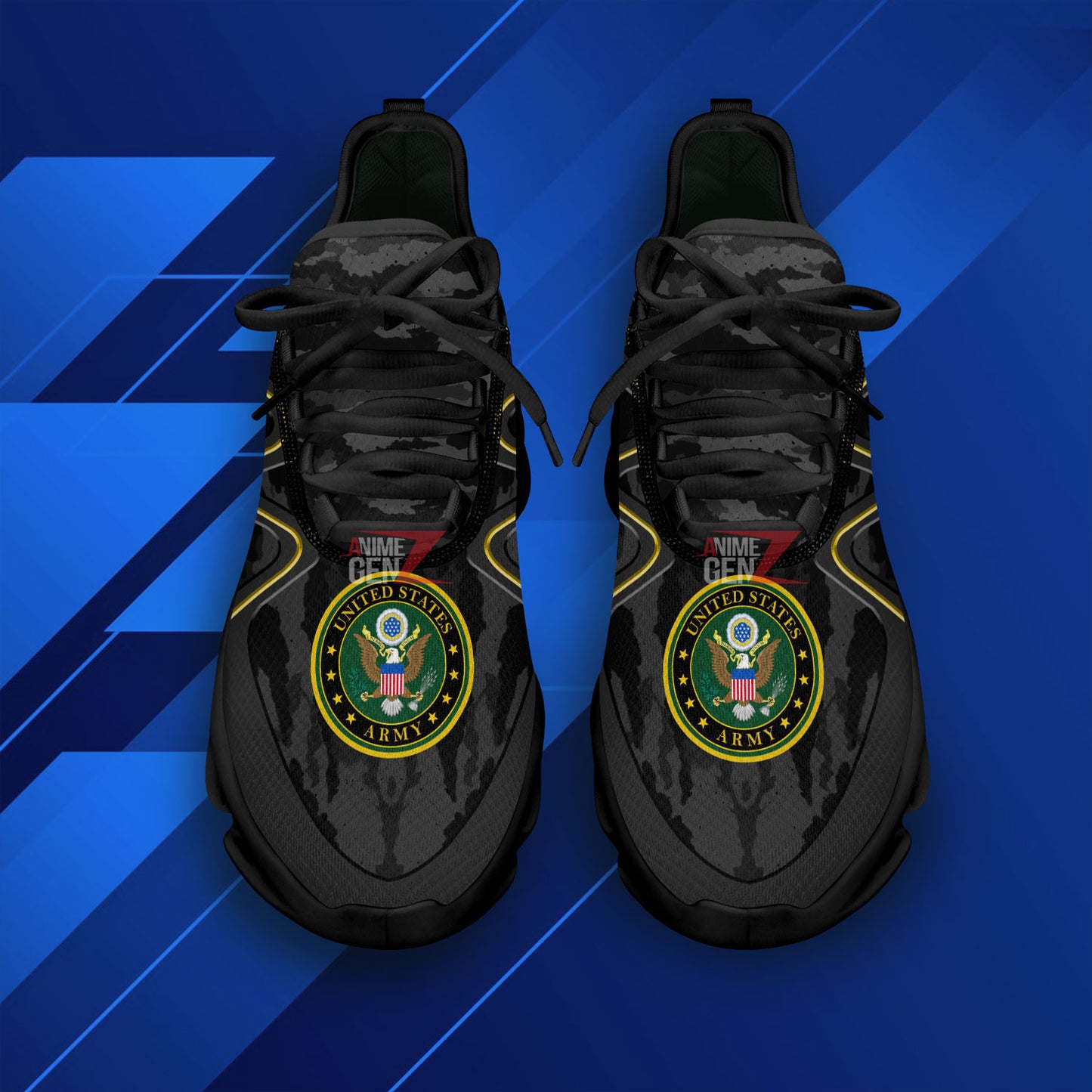 US Army Clunky Sneakers US Armed Force Custom Shoes