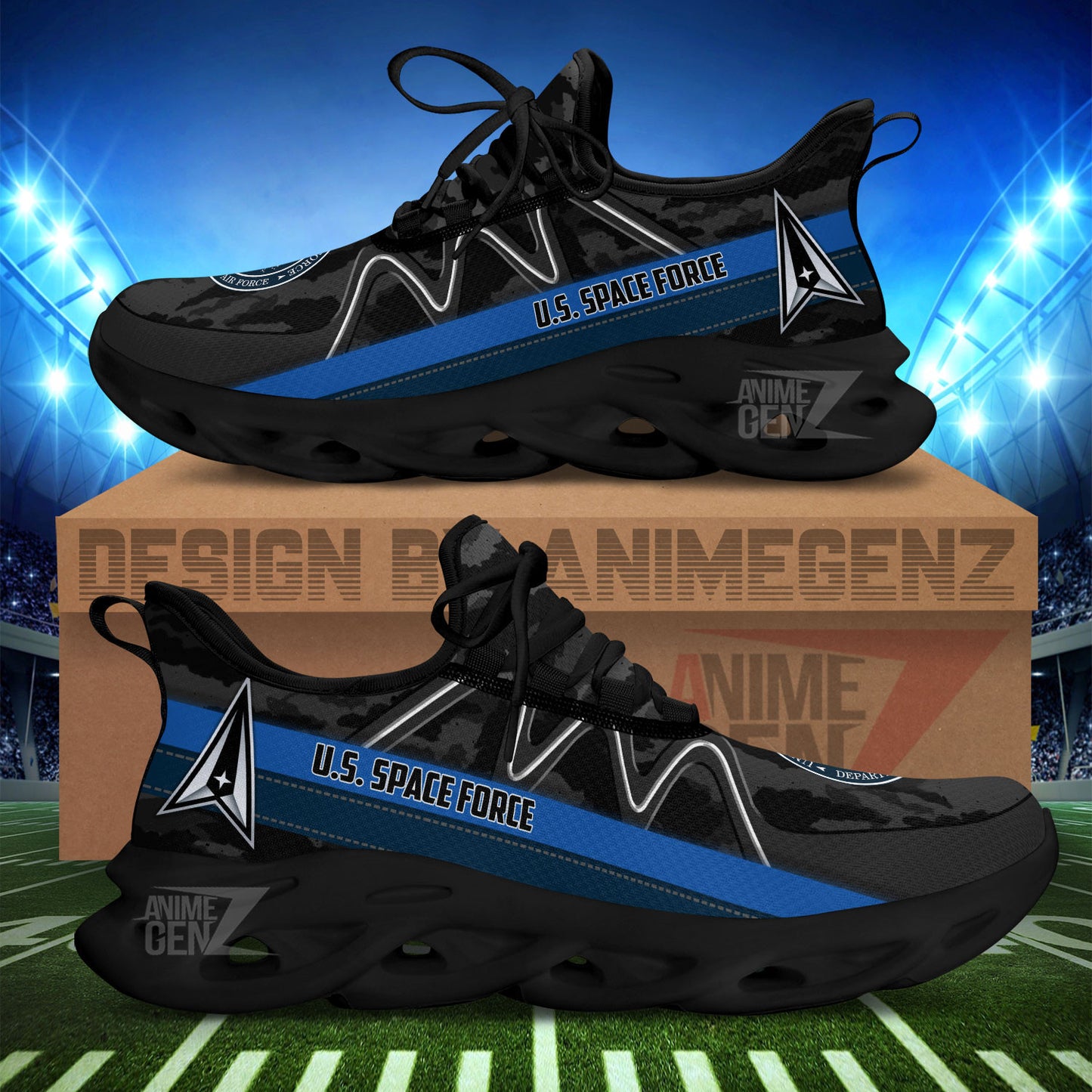 US Space Force Clunky Sneakers US Armed Force Custom Shoes