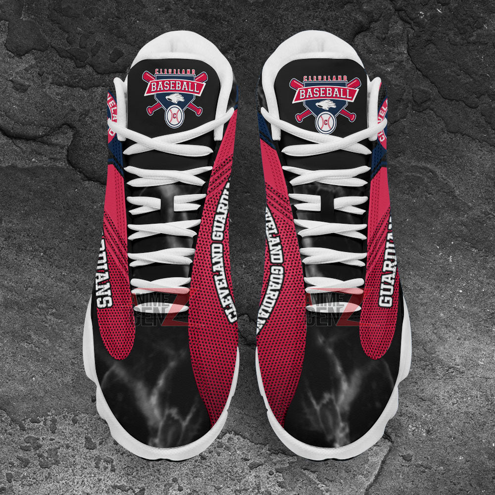 Cleveland Guardians Air Jordan 13 Sneakers MLB Baseball Custom Sports Shoes