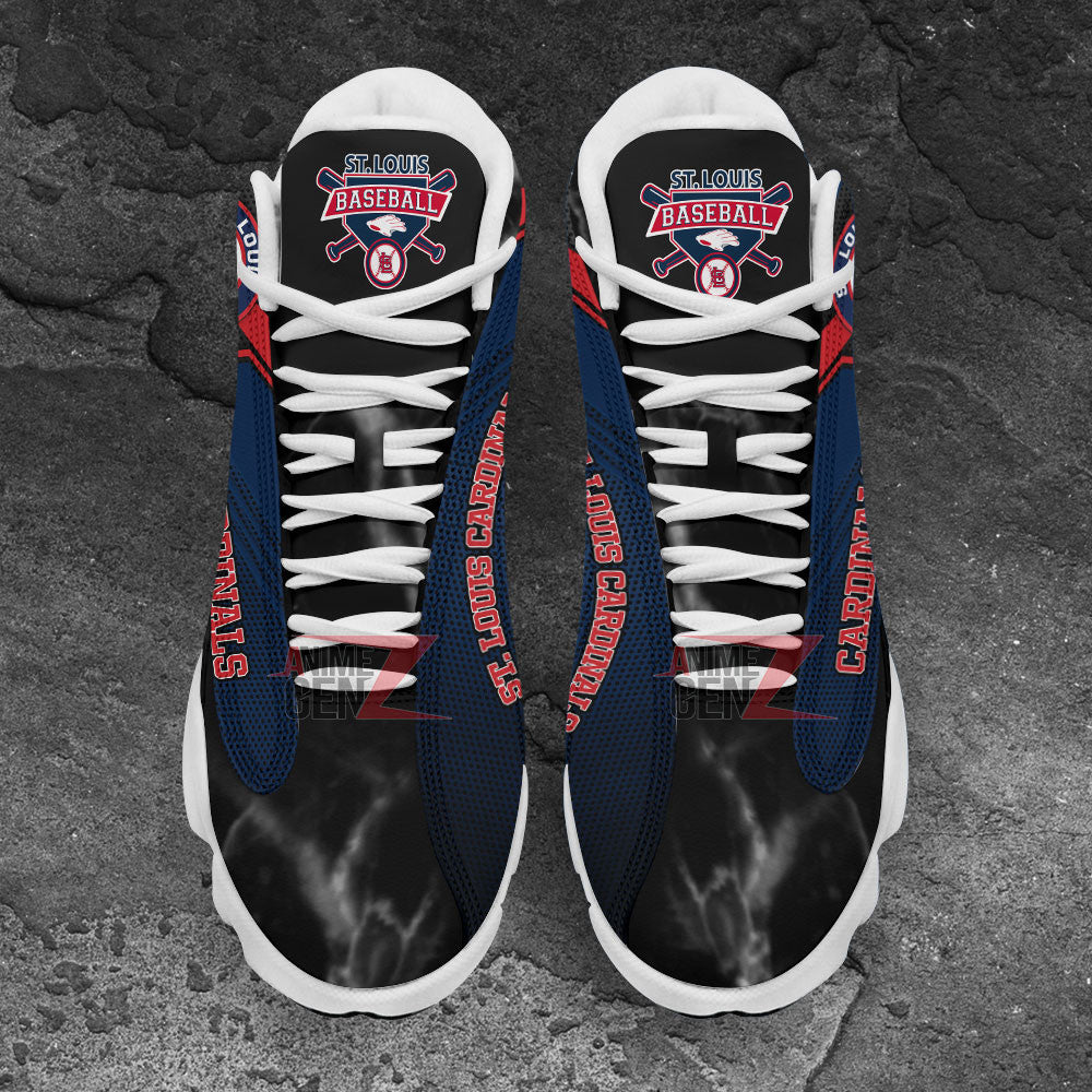 St. Louis Cardinals Air Jordan 13 Sneakers MLB Baseball Custom Sports Shoes