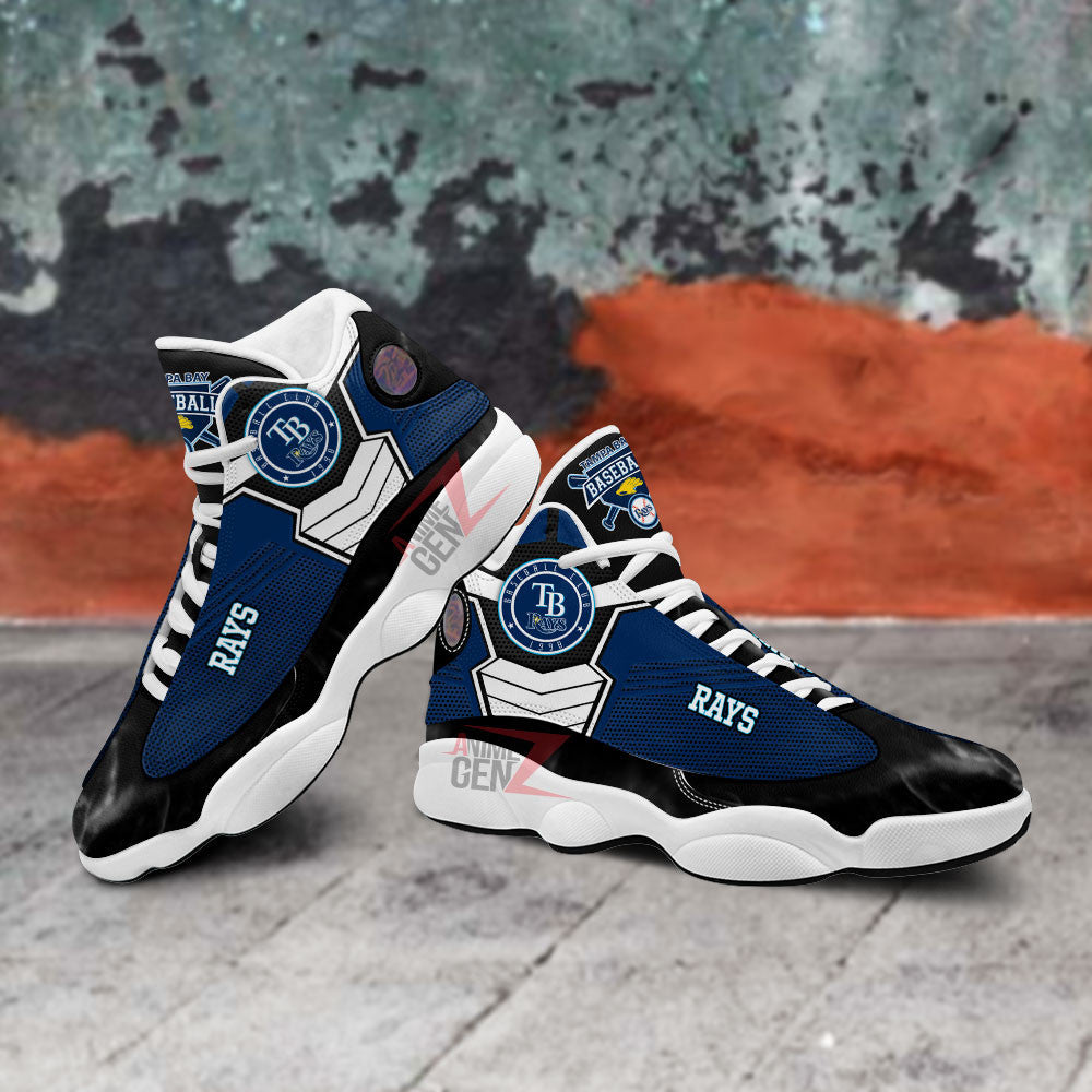 Tampa Bay Rays Air Jordan 13 Sneakers MLB Baseball Custom Sports Shoes
