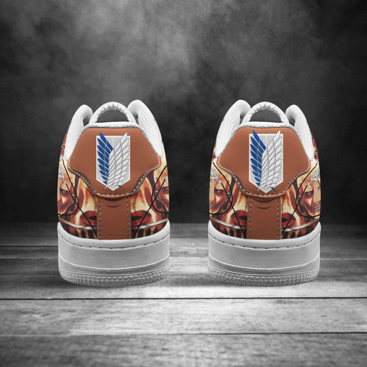 Attack On Titan Mikasa Air Sneakers Custom Anime Shoes
