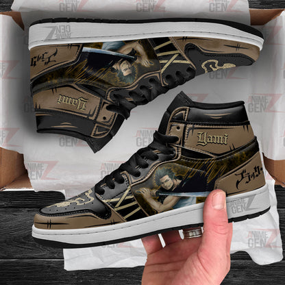 Yami Sukehiro JD Sneakers Black Clover Custom Anime Shoes