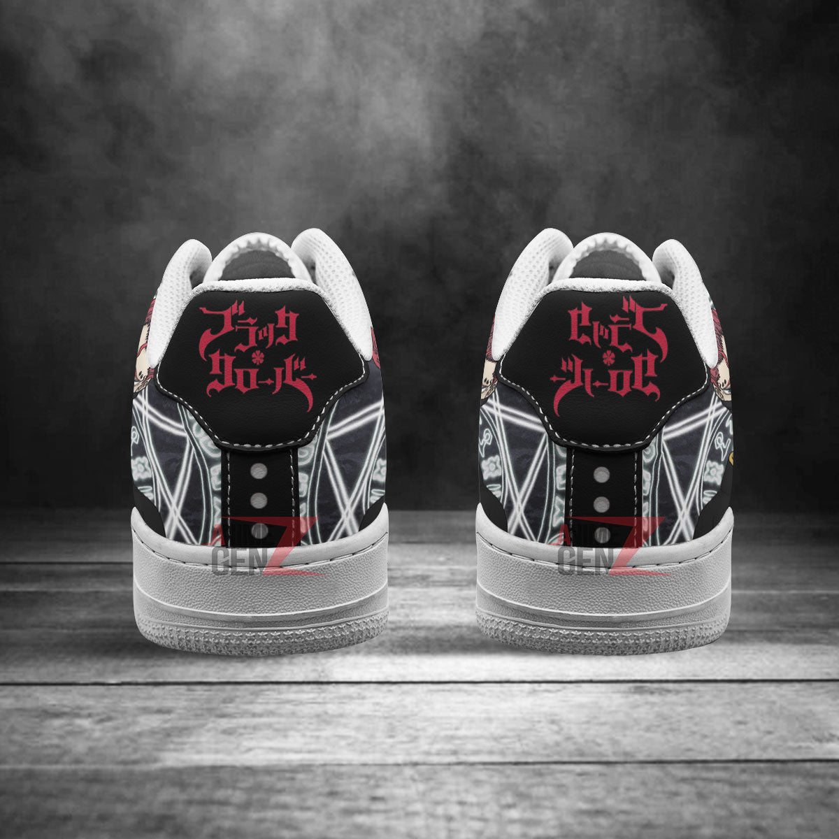 Black Clover Zora Ideale Air Sneakers Custom Anime Shoes