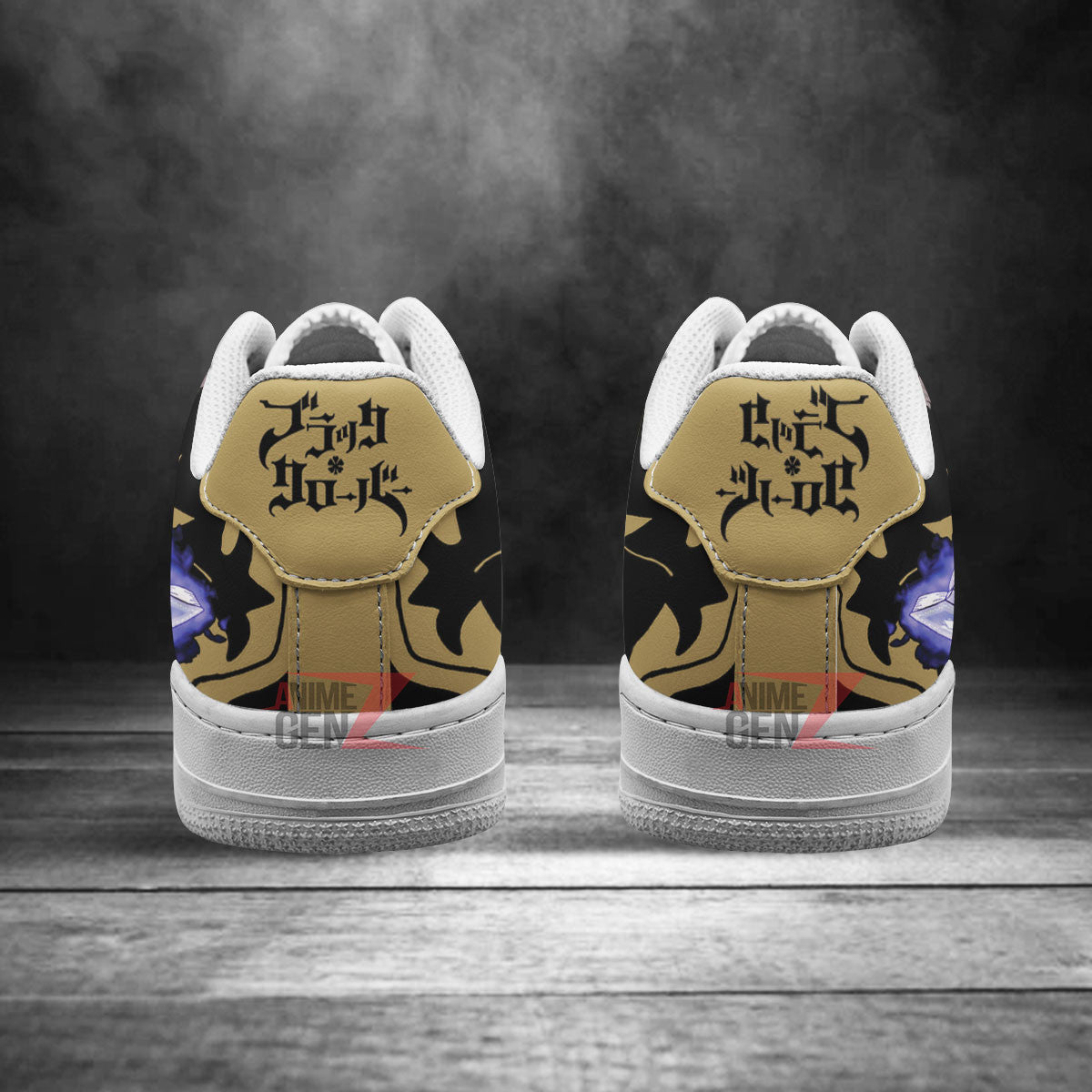 Black Clover Black Bull Air Sneakers Gauche Adlai Custom Anime Shoes