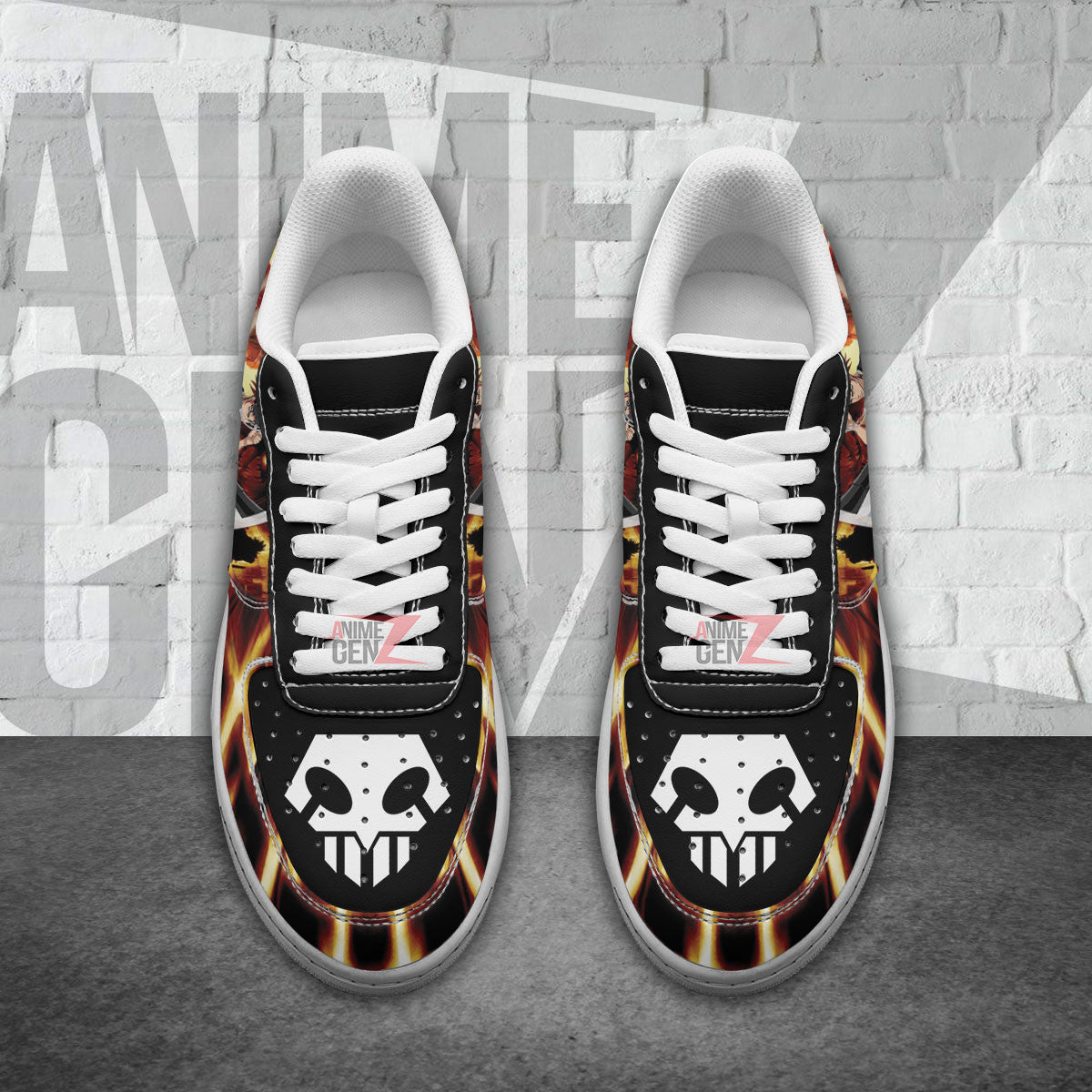 Bleach Renji Abarai Air Sneakers Custom Anime Shoes