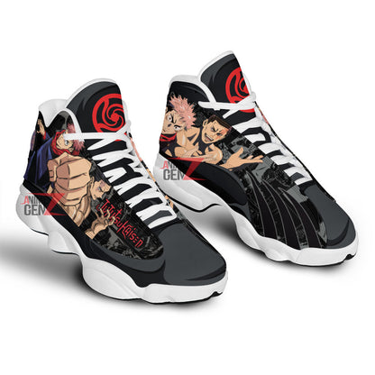 Aoi Todo x Itadori Yuri Air Jordan 13 Jujutsu Kaisen Custom Anime Shoes