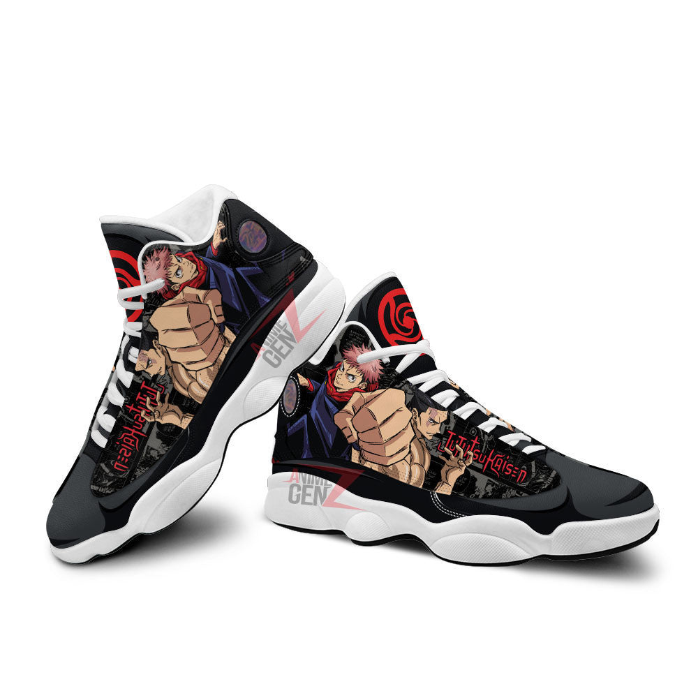 Aoi Todo x Itadori Yuri Air Jordan 13 Jujutsu Kaisen Custom Anime Shoes