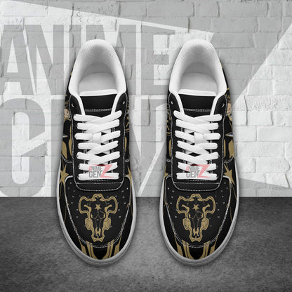 Black Clover Yami Black Bull Sneakers Custom Anime Shoes