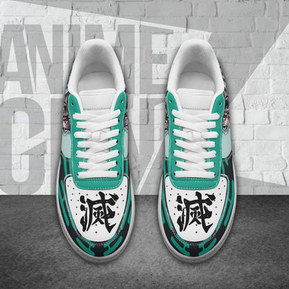Demon Slayer Muichiro Tokito Air Sneakers Custom Anime Shoes