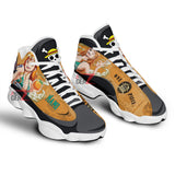 One Piece Nami Air Jordan 13 Sneakers Custom Anime Shoes