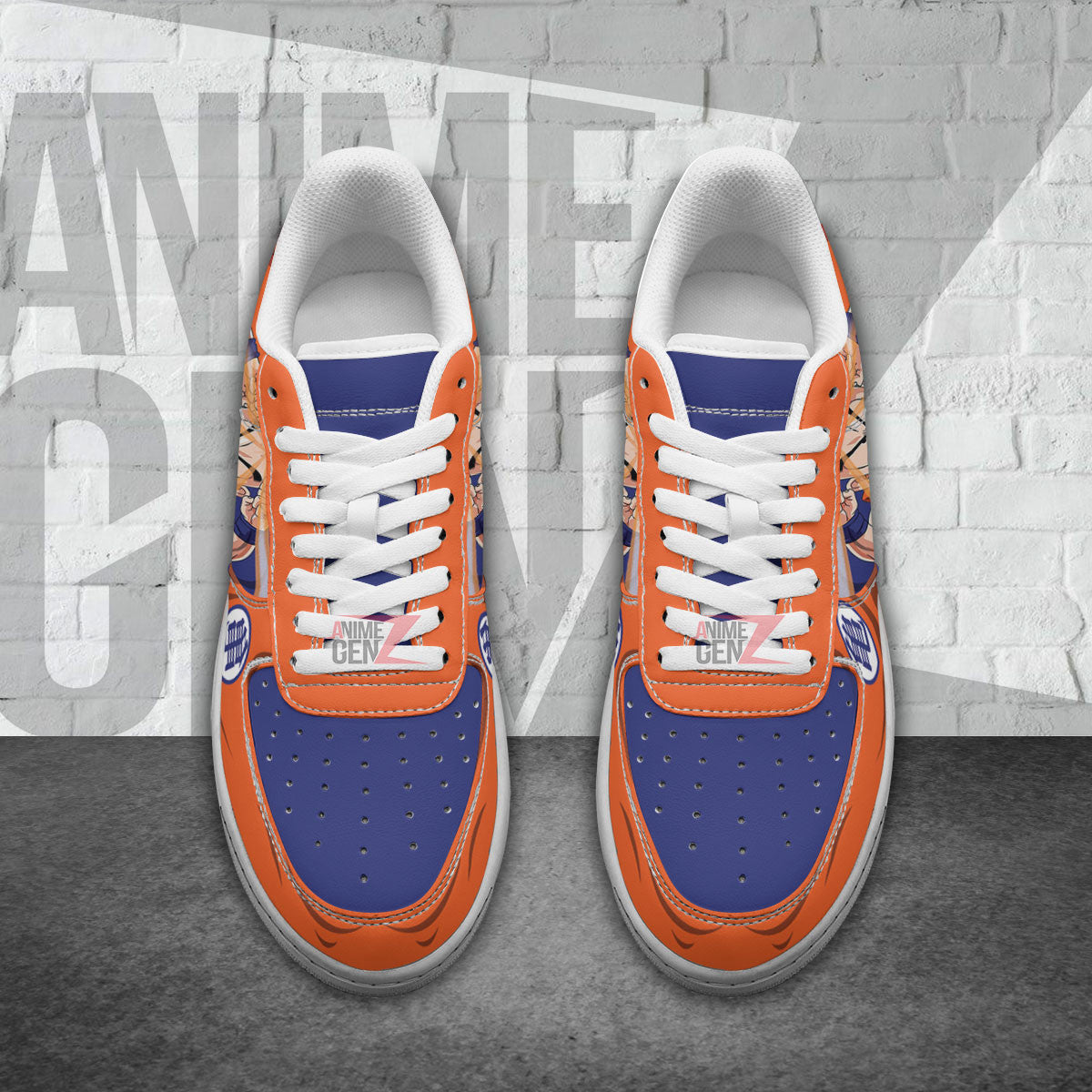 Dragon Ball Krillin Air Sneakers Custom Anime Shoes