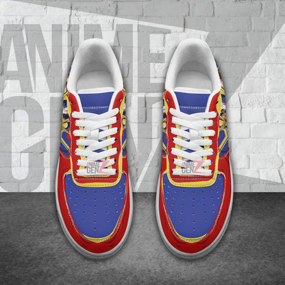 BNHA Toshinori Yagi - All Might Air Sneakers Custom Anime Shoes