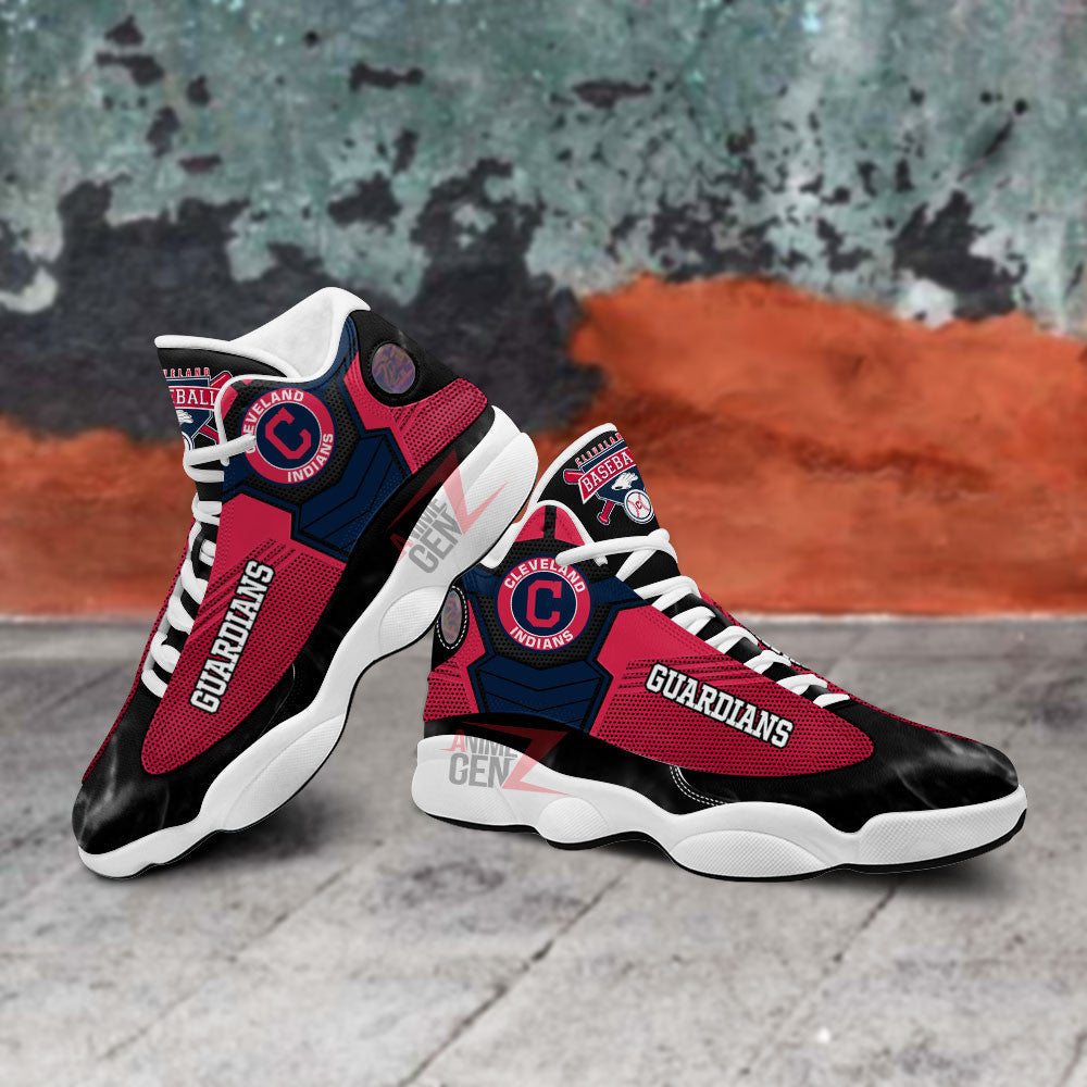 Cleveland Guardians Air Jordan 13 Sneakers MLB Baseball Custom Sports Shoes