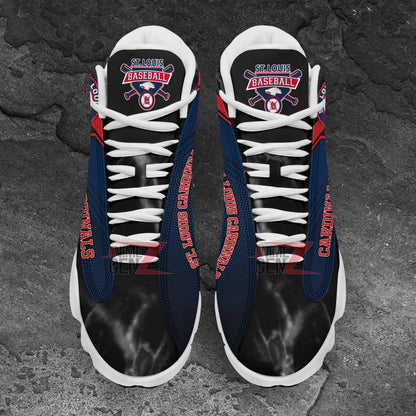 St. Louis Cardinals Air Jordan 13 Sneakers MLB Baseball Custom Sports Shoes