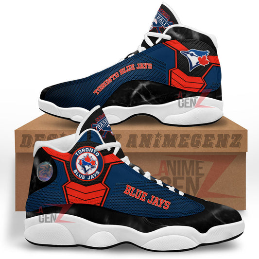 Toronto Blue Jays Air Jordan 13 Sneakers MLB Baseball Custom Sports Shoes