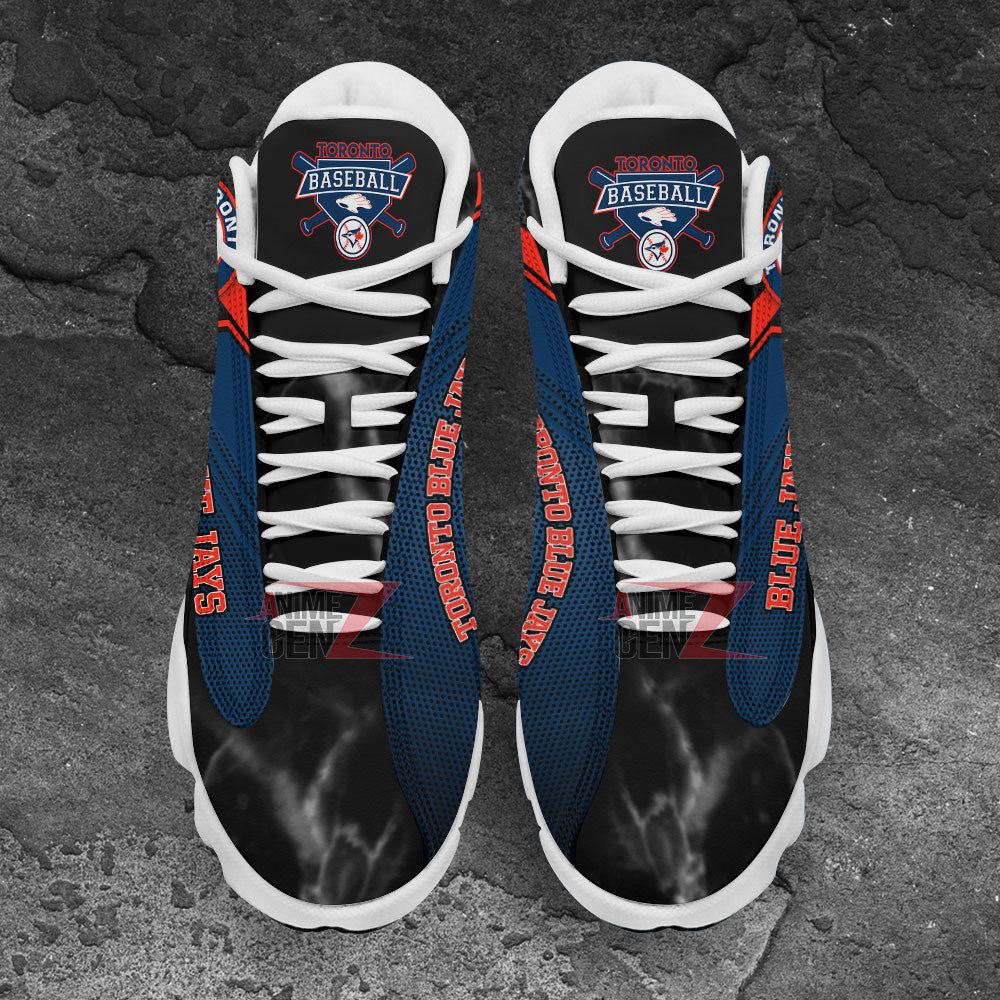 Toronto Blue Jays Air Jordan 13 Sneakers MLB Baseball Custom Sports Shoes